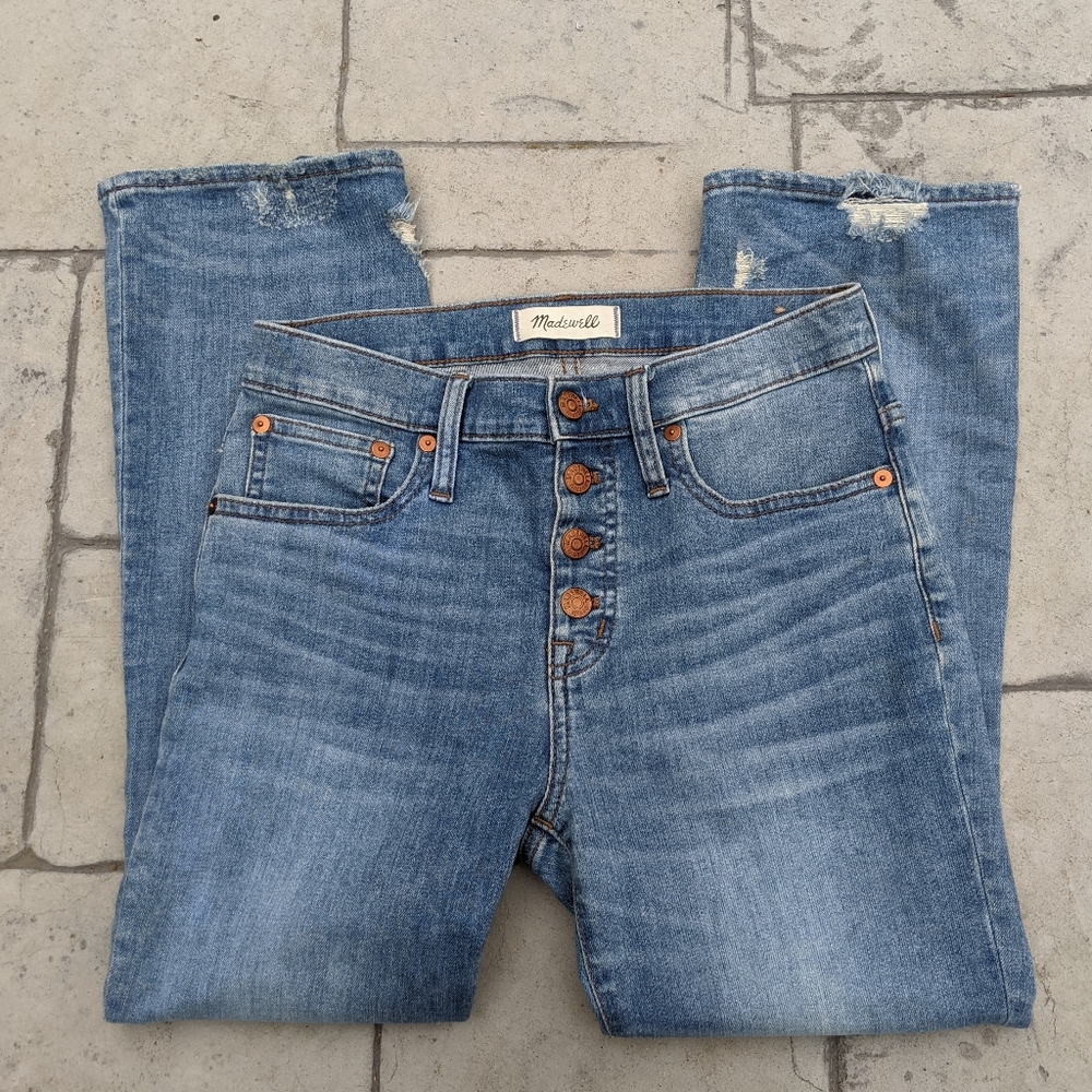 Madewell Cali Demi Boot Petite Jeans